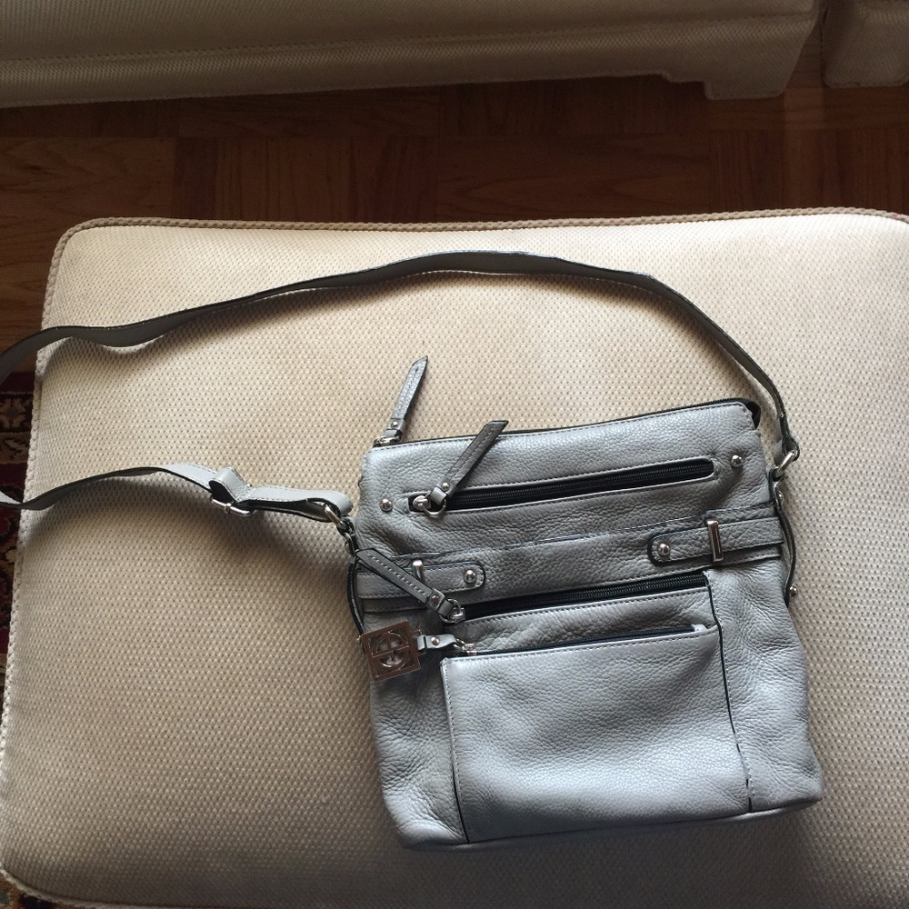 Giani Bernini Grey Shoulder Bag